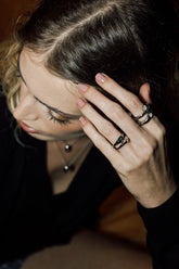 Essence Ring, White Rhodium, Natural White Topaz + Give Magic Gift